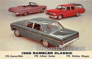 1966 Rambler Classic Auto, Car Unused 
