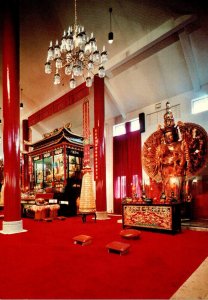 Canada Richmond International Buddhist Society Main Gracious Hall Interior