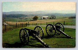 Civil War  Antietam Battlefield  Sharpsburg Maryland   Postcard