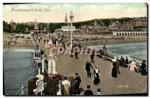 Old Postcard From Bournemouth Pier