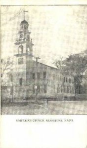 Unitarian Church - Kennebunk, Maine ME  