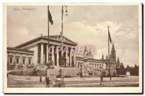 Old Postcard Wien Parlament
