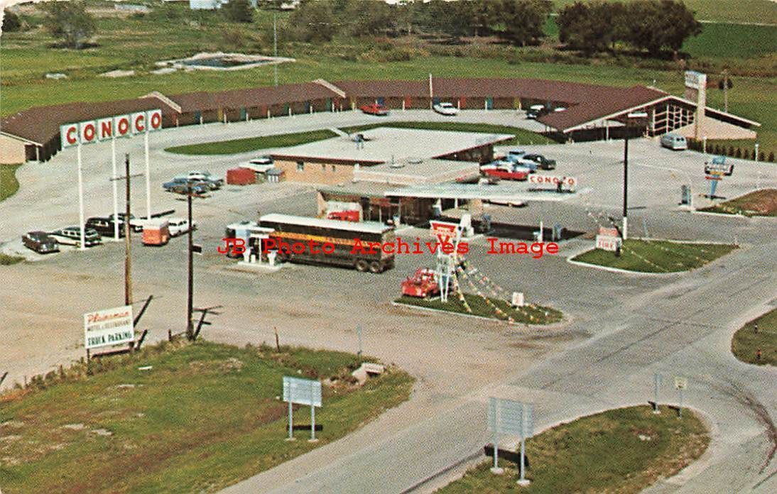 OK, Blackwell, Oklahoma, Conoco Gas Station, Plainsmen Motel, Bob