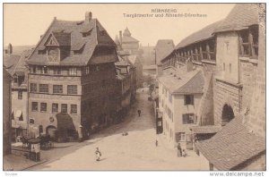 Tiergartnertor Und Albrecht-Durerhaus, NURNBERG (Bavaria), Germany, 1900-1910s