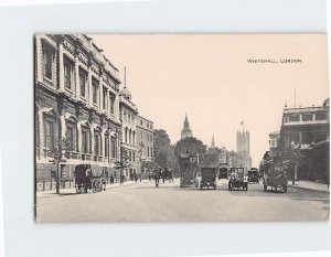 Postcard Whitehall London England
