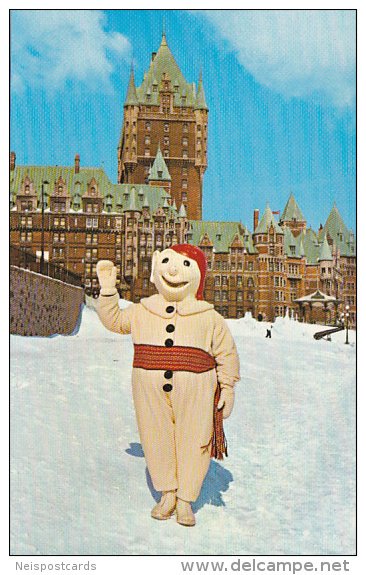 Le Carnaval d'Hiver de Quebec , Chateau Frontenac, Quebec , Canada , 50-60s