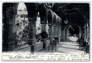 1906 Logia Ponce De Leon Exterior St. Augustine Florida Vintage Antique Postcard