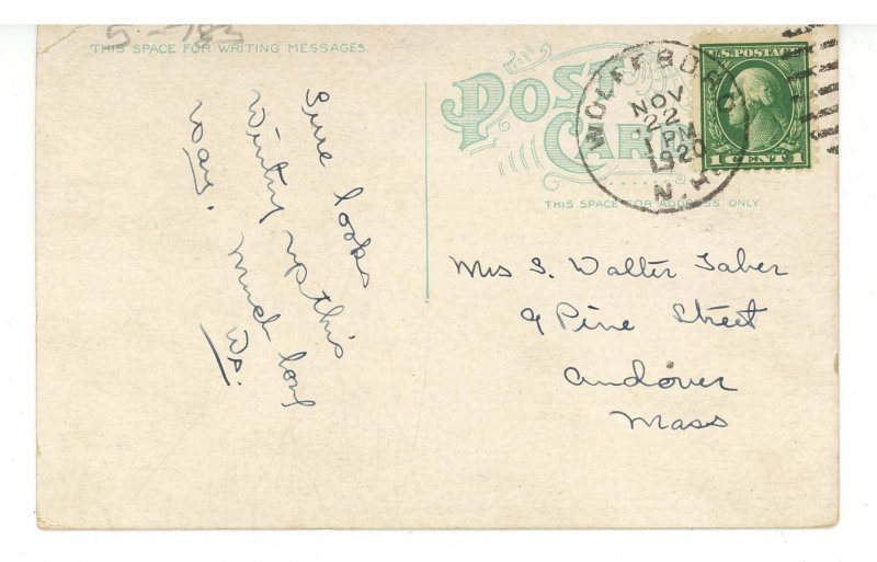 NH - Wolfeboro Falls. Center Street, Residential Section