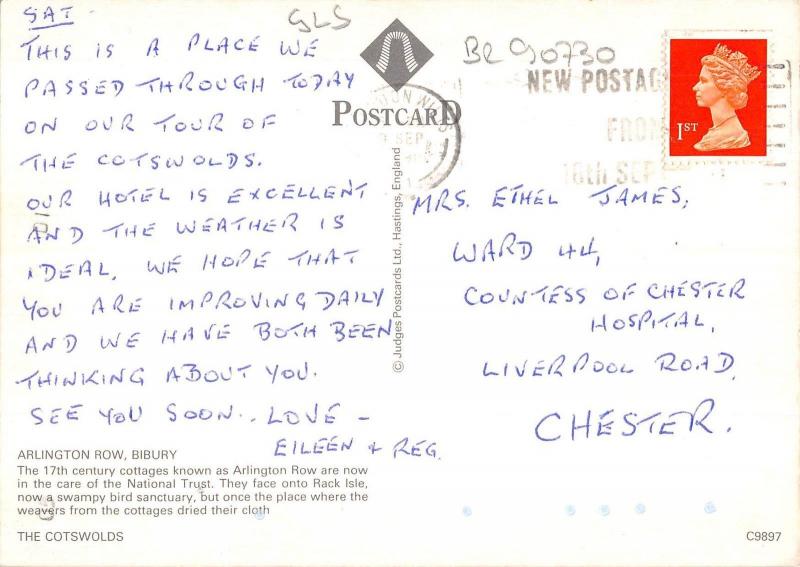 BR90730 arlington row bibury  uk