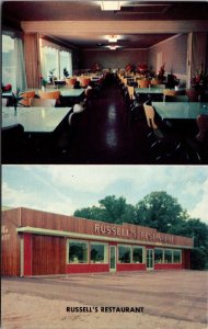 Postcard Russell's Restaurant in Griffin, Georgia~139356