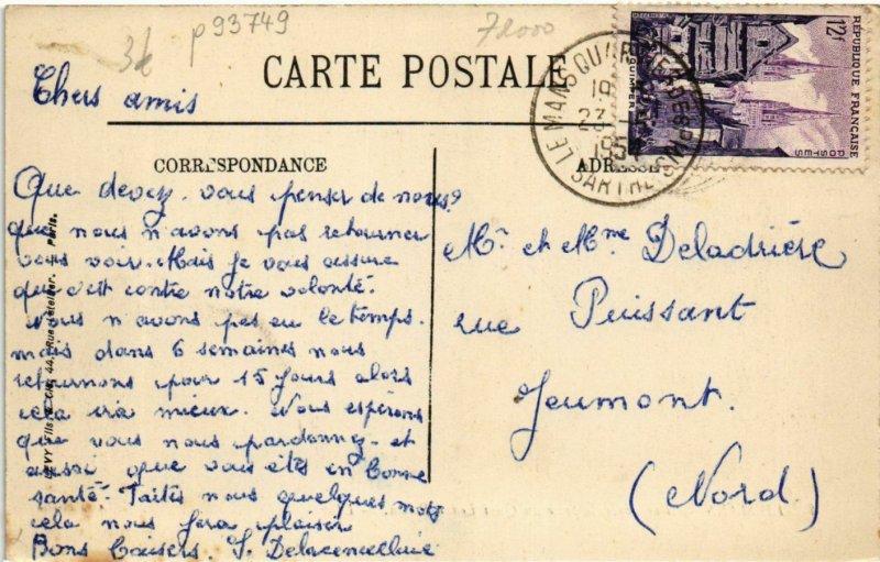 CPA Le Mans Vue générale (993749)