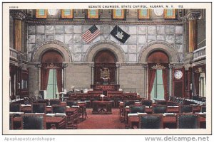 New York Albany Senate Chamber State Capitol