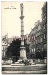 Postcard Metz Old Lady Monument