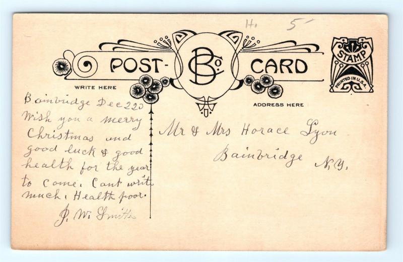 Postcard Donaldson Hero Postcard 1908 Admiral Farragut Civil War B39