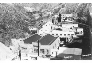 Burke, Idaho ID-Hecla Mine~Real Photo Postcard