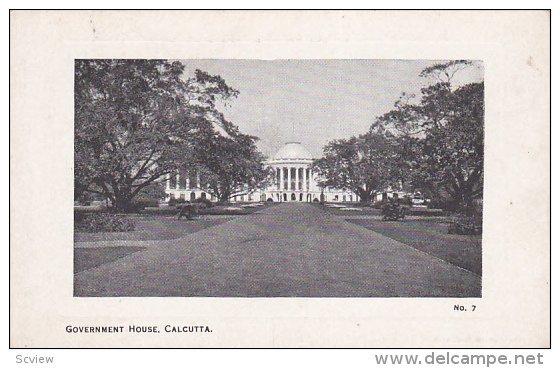 Government House, CALCUTTA, India, 00-10's