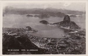 Brazil Rio de Janeiro Vista Do Corgovado Real Photo