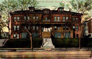 Iowa Sioux City The Samaritan Hospital 1910