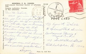 Postcard Montreal P Q Canada Posted 1967