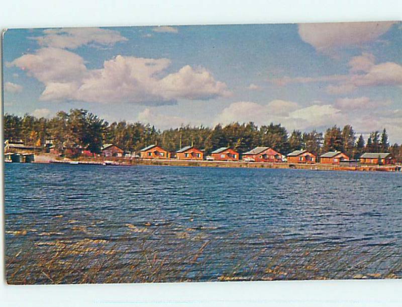 Unused Pre-1980 VIKING LODGE MOTEL Cranberry Portage Manitoba MB o0404