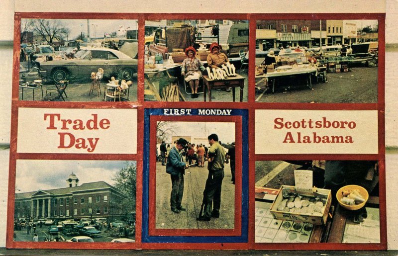 AL - Scottsboro. Trade Day, First Monday (Multi-View)