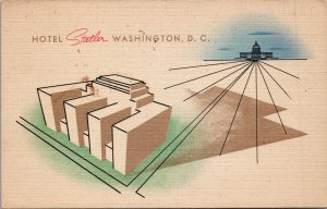 Hotel Statler Washington DC Postcard PC431