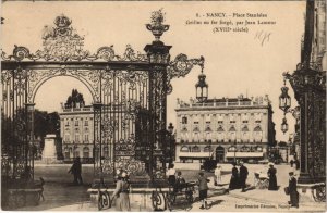 CPA NANCY Place Stanislas Grilles en fer forge (990946)