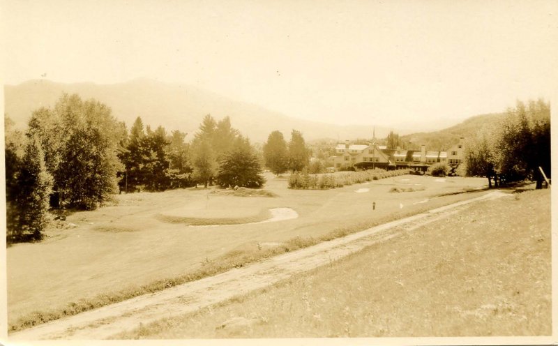 NH - Sugar Hill. Golf Course circa 1923   RPPC