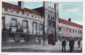 CAMBRIDGE, Cambridgeshire, England, 1900-1910s; Christ College