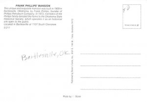 Frank Phillips Mansion , Oklahoma 