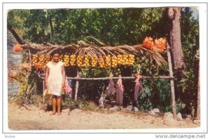 Little Fruit Vendor , Jamaica , PU-1958