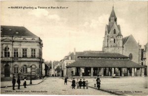 CPA MAMERS - Theatre et rue du Fort (985333)