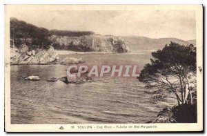 Old Postcard Toulon Cap Brun Cliff Ste Marguerite