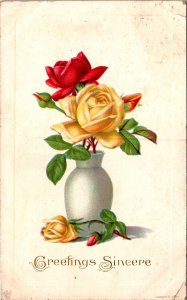 Roses Greetings Sincere BIN