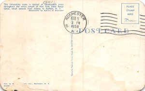 New York State Barge Canal Buffalo, New York, USA Postcard