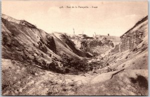 Fort de la Pompelle Fosse Fort Herbillon Puisieulx France Postcard 