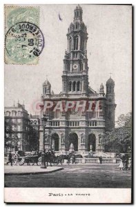 Old Postcard Paris La Trinite