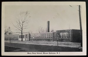 Vintage Postcard 1925 Mary Bray School, Mount Ephraim, New Jersey