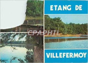 Postcard Modern Pond Villefermoy (Seine et Marne)