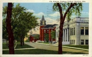 Elm Avenue, Hastings College in Hastings, Nebraska