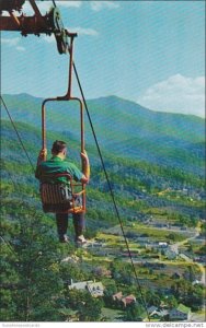 Tennessee Mt LeConte and Gatlinburg From Sky Lift To Crockett Mountain