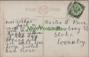 Genealogy Postcard- Price, 32 Mowbray Street,Stoke,Coventry,Warwickshire GL1569