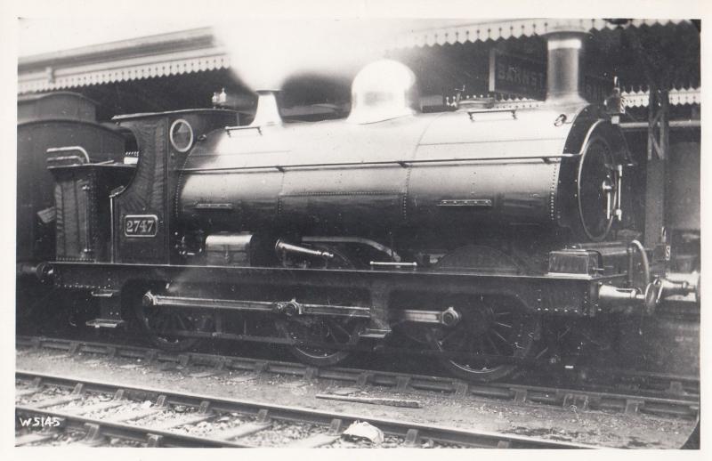 GWR Saddle Tank William Deal Class 0-6-0 ST No 2747 Train Photo