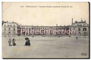 Postcard Old Versailles Large Old Stables King's Stables