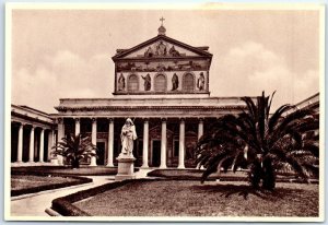 Postcard - Basilica of S. Paolo - Rome, Italy