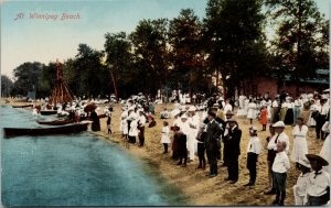 A Winnipeg Beach Manitoba MB Unused Stedman #4935 Postcard H16