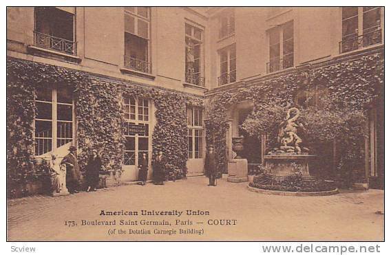 American University Union, Court, (Of The Dotation Carnegie Bldg), Boulevard ...