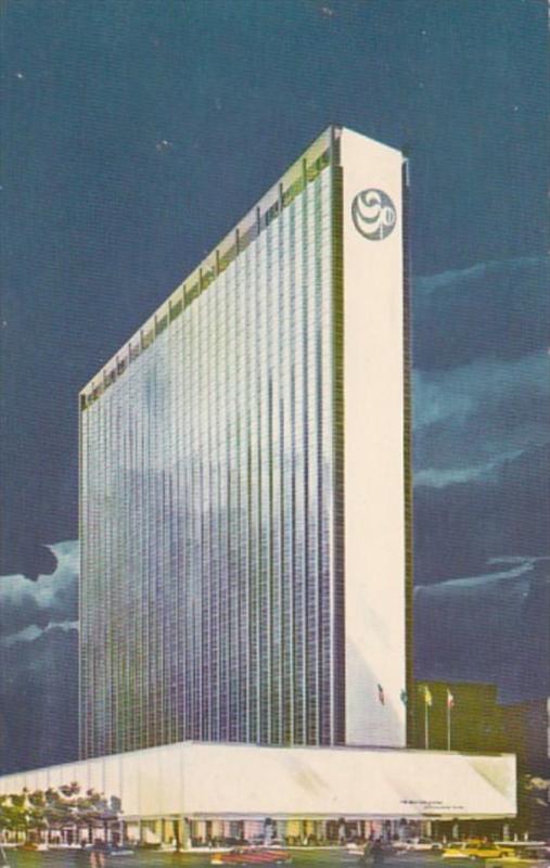 New York City Hilton Hotel At Rockefeller Center 1970
