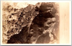 Grand Canyon From Pacific Angel Point North Rim Arizona Real Photo RPPC Postcard