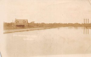 Elena Texas San Jacinto Rice Farm Real Photo Vintage Postcard AA91539